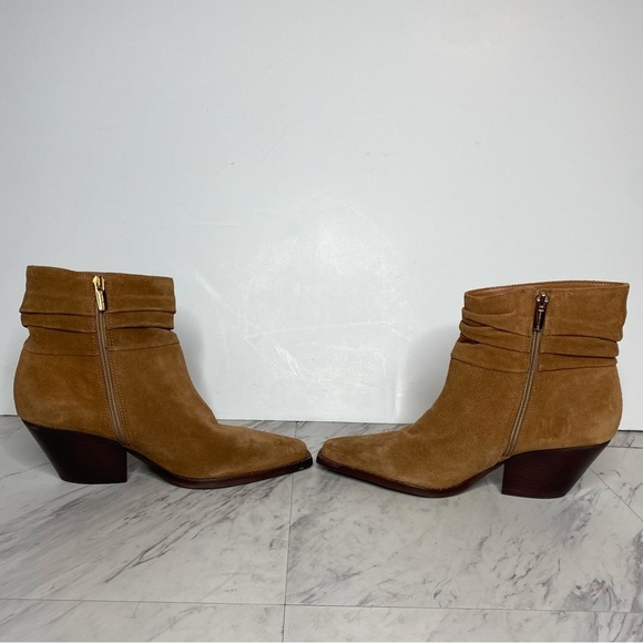Vince Camuto Nerlinji Brown Suede Bootie 7.5 M - Picture 5 of 15